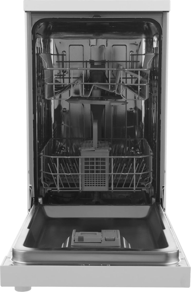 Посудомоечная машина Indesit DFS 1A59,  узкая, напольная, 44.8см, загрузка 10 комплектов, белая [869894100010]